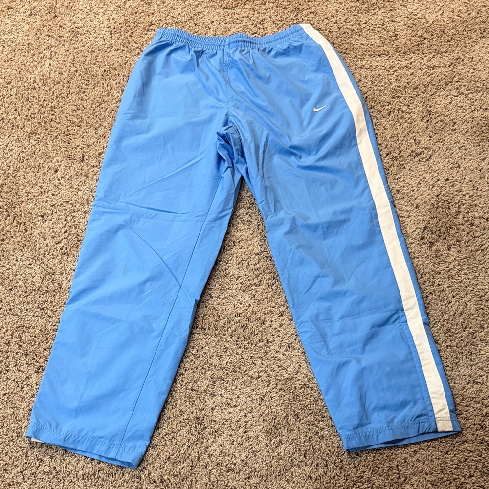 Nike Light Blue Pants with White Accent